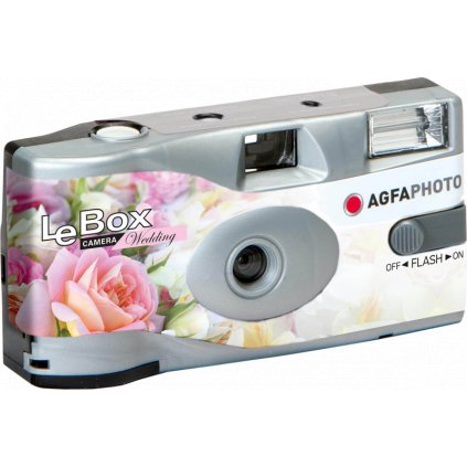 Jednorázový fotoaparát LeBox Wedding Flash 400/27