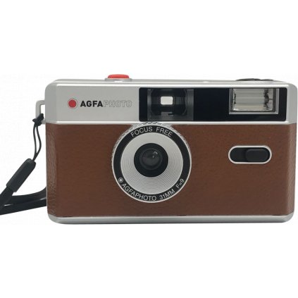 Agfaphoto Znovu použitelný fotoaparát 35mm hnědý