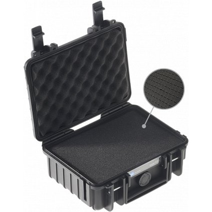 BW Outdoor Cases Type 500 / Black (pre-cut foam)