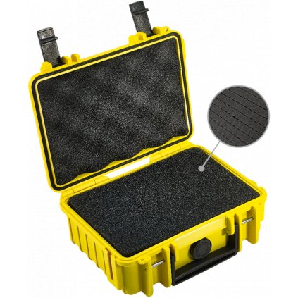 BW Outdoor Cases Type 500 / Yellow (pre-cut foam)