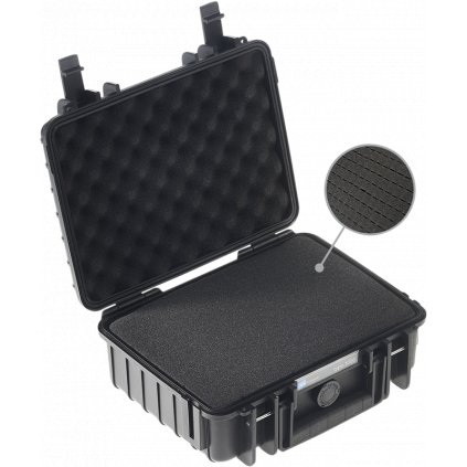 BW Outdoor Cases Type 1000 / Black (pre-cut foam)
