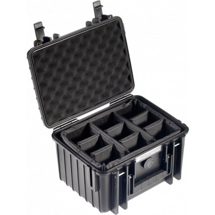 BW Outdoor Cases Type 2000 / Black (divider system)