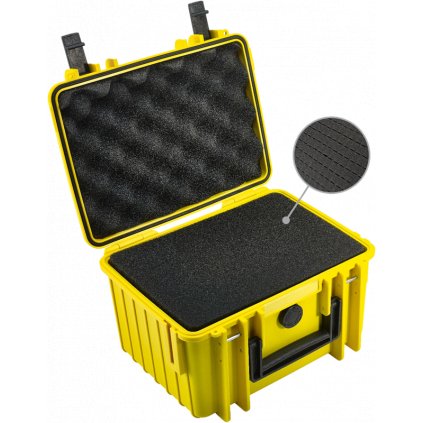 BW Outdoor Cases Type 2000 / Yellow (pre-cut foam)