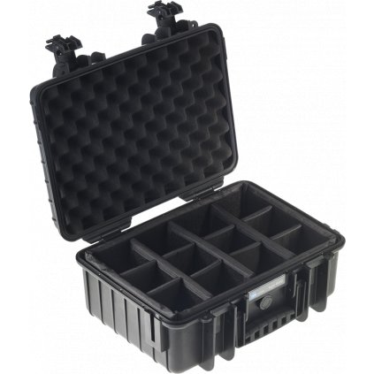BW Outdoor Cases Type 4000 / Black (divider system)