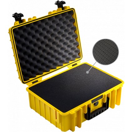 BW Outdoor Cases Type 5000 / Yellow (pre-cut foam)