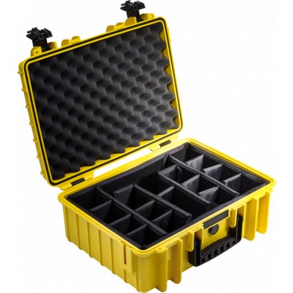 BW Outdoor Cases Type 5000 / Yellow (divider system)