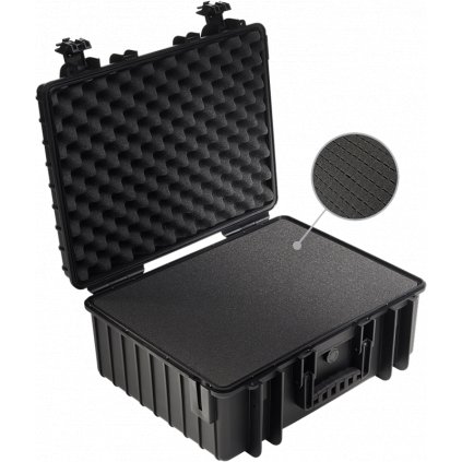BW Outdoor Cases Type 6000 / Black (pre-cut foam)