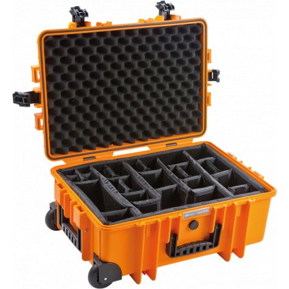 BW Outdoor Cases Type 6700 / Orange (divider system)