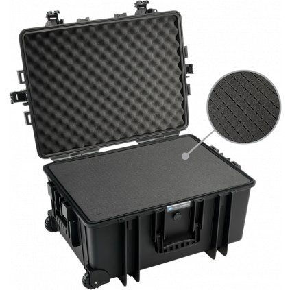 BW Outdoor Cases Type 6800 / Black (pre-cut foam)