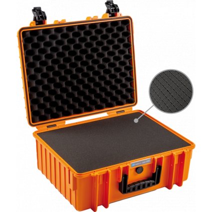BW Outdoor Cases Type 6000 / Orange (pre-cut foam)