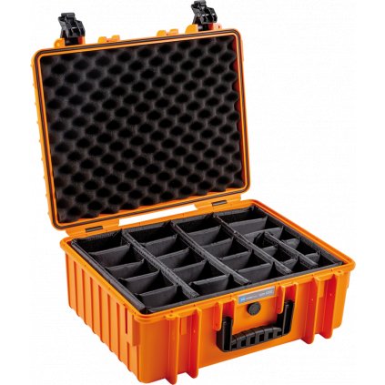 BW Outdoor Cases Type 6000 / Orange (divider system)