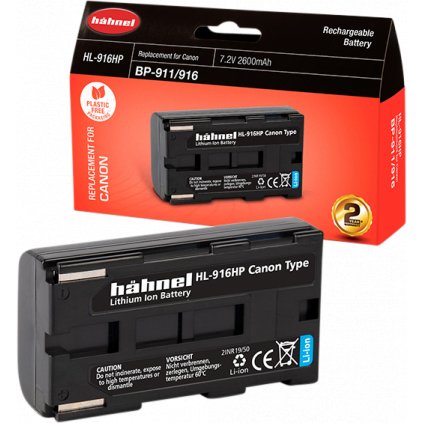 Hähnel Battery Canon HL-916HP / BP-911 / 916