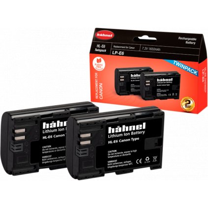 Hähnel Battery Canon HL-E6NH / LP-E6NH Twin Pack