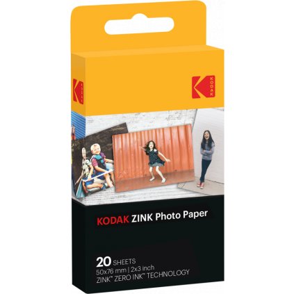 Kodak Zink Paper 2x3 20-pack