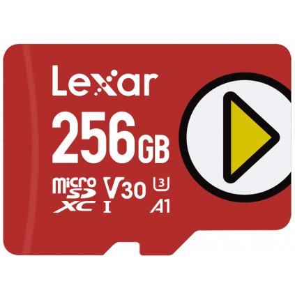 Lexar microSDXC PLAY UHS-I/A1/U3 R150 (V30) 256GB