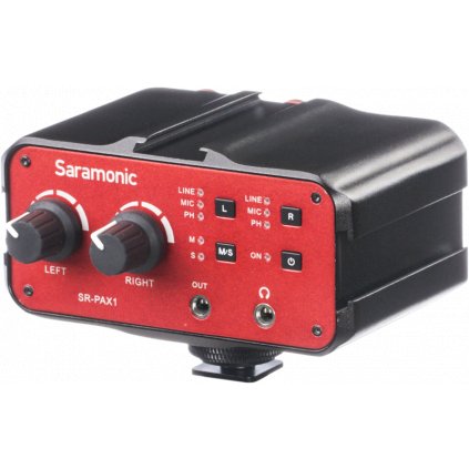 Dvoukanálový audio adaptér/mixer Saramonic SR-PAX1