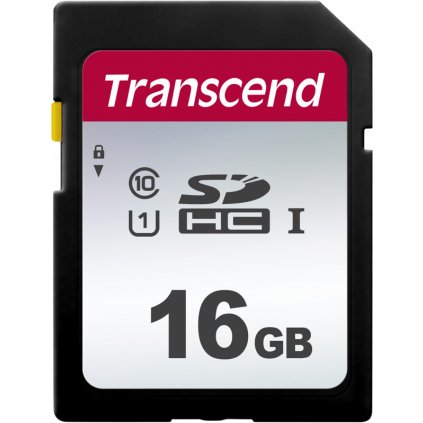 Transcend Silver 300S SDHC UHS-I U1 C10 R95/W10 16GB