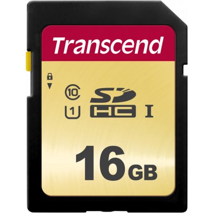 Transcend Gold 500S SD UHS-I U3, MLC (V30) R95/W60 16GB