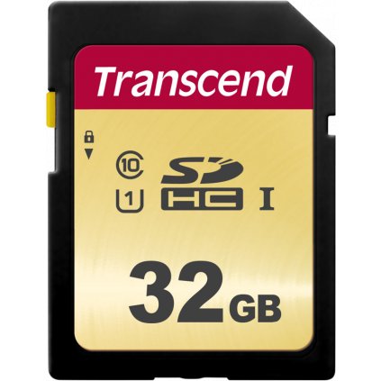 Transcend Gold 500S SD UHS-I U3, MLC (V30) R95/W60 32GB