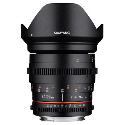 Objektív Samyang MF 20mm T1.9 VDSLR Sony E