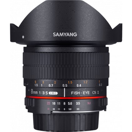 Samyang 8mm f/3.5 UMC Fish-Eye CS II Nikon F (AE)