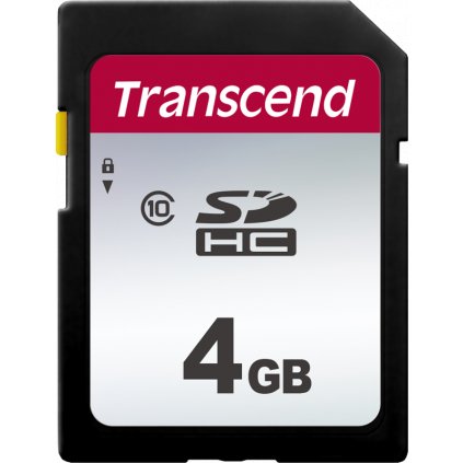 Transcend Silver 300S SDHC UHS-I C10 R20/W10 4GB