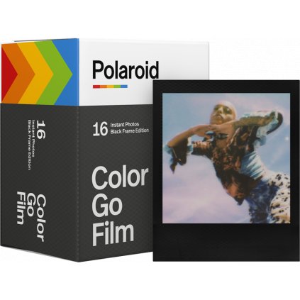 Polaroid Go Film Double Pack 16 photos - Black Frame