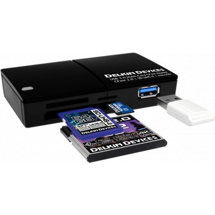 Delkin Cardreader CFast/SD/Micro UHS-II (USB 3.0)