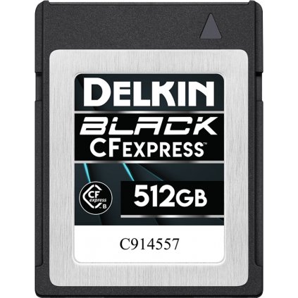 Delkin CFexpress BLACK R1645/W1405 512GB