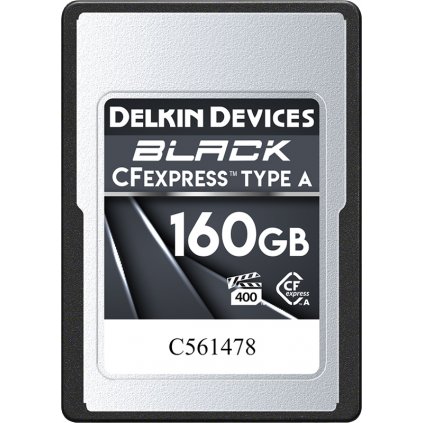 Delkin CFexpress BLACK, VPG400 (Type A) 160GB