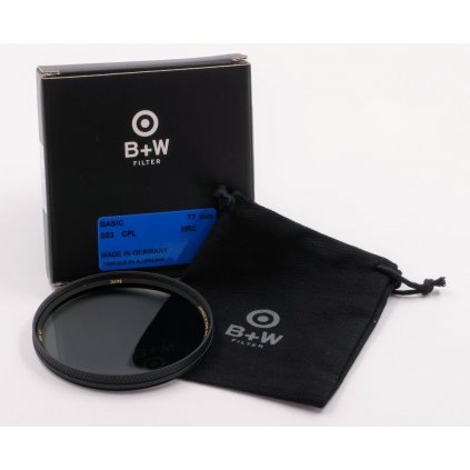 B+W cirkulárně polarizační filtr Basic MRC 58mm