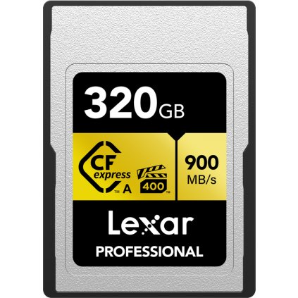 Lexar CFexpress Pro Gold R900/W800 - VPG400 (Type A) 320GB