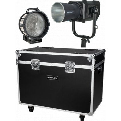 NANLUX Evoke 1200 Spot Light with FL-35 Fresnel Lens incl. Flight Case