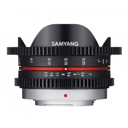 Objektív Samyang MF 7,5mm F/3.5 Fisheye MFT (Black)