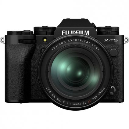 FUJIFILM X T5 Mirrorless Camera with 16 80mm Lens (Black)