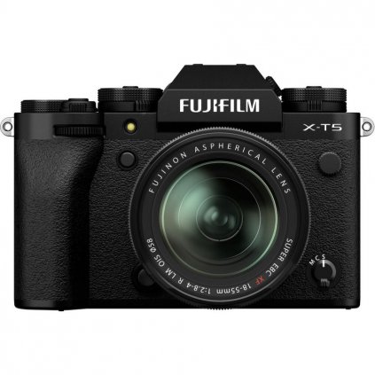 FUJIFILM X T5 Mirrorless Camera with 18 55mm Lens (Black)