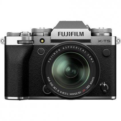 FUJIFILM X T5 Mirrorless Camera with 18 55mm Lens (Silver)