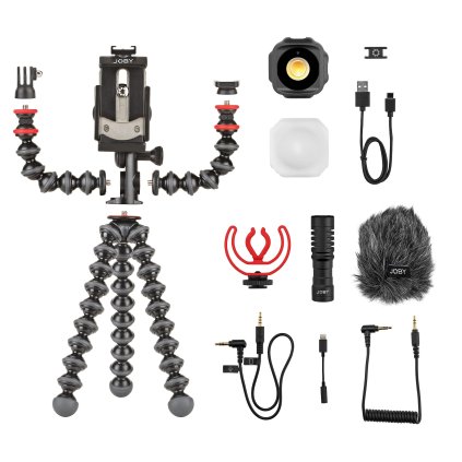 GorillaPod JOBY Vlogging Kit JB01645 BWW kit