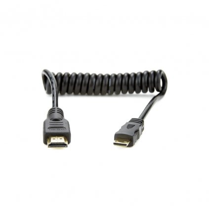 PRO HDMI spiral cable Full HDMI - Mini HDMI Atomos