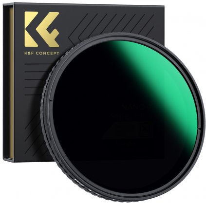 72mm Nano-X Variable/Fader ND Filter, ND32-ND521, W/O Black K&F Concept