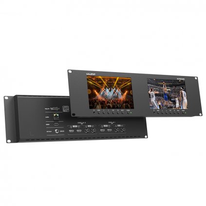 RM-7029S Dual 7" Rackmount Monitors with 3G-SDI & HDMI Lilliput