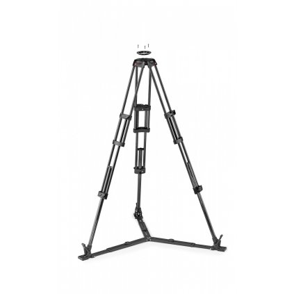 CF Twin Leg with Ground Spreader Video Tripod 100/75mm Bowl Manfrotto
