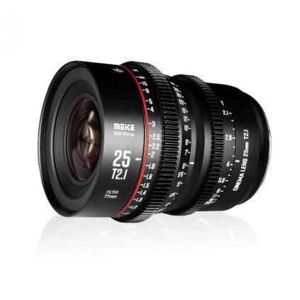 25mm T2.1 Super35 Prime Cine Lens (PL Mount) Meike