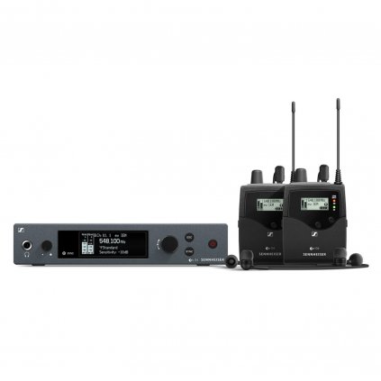 ew IEM G4-Twin Wireless Monitor System Kit (A 516-558 MHz) Sennheiser