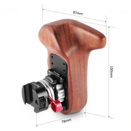 Right Side Wooden Grip with NATO Mount 2117 SmallRig