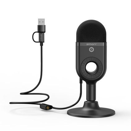 Smallrig simorr Wave U1 USB Condenser Microphone 3491 (Black) SmallRig