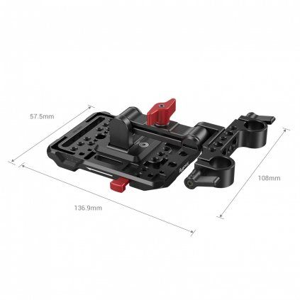 SmallRig V Mount Battery Plate with Adjustable Arm 2991 SmallRig
