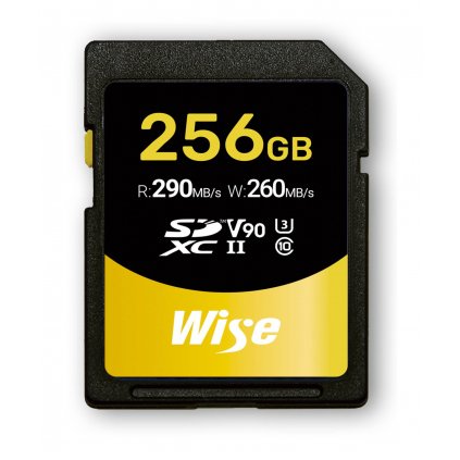 SD-N 256GB SDXC UHS-II V90 Memory Card Wise
