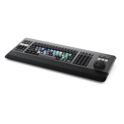 davinci resolve editor keyboard high angle