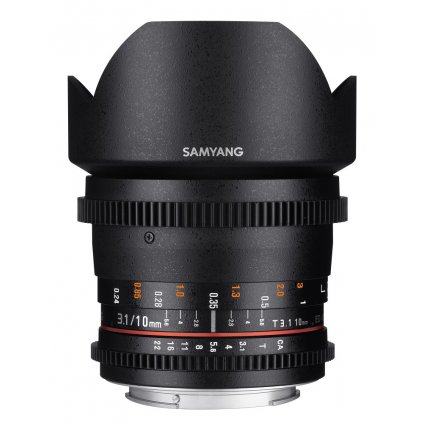 Objektív Samyang MF 10mm T/3.1 VDSLR II APS-C Canon M